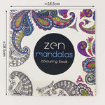 24 Pages Mandalas Flower Coloring Book For Adult and kids - Gifts For Reading Addicts