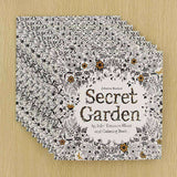 24 Pages Secret Garden English Edition Coloring Book For Adult & Children - Gifts For Reading Addicts