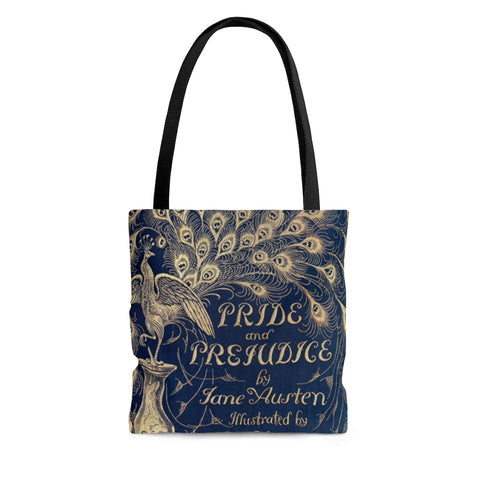 Pride And Prejudice Book Cover Tote Bag - Gifts For Reading Addicts
