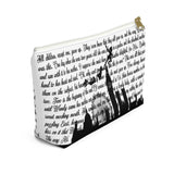 Peter Pan Book Page Accessory Pouch for book lovers - Gifts For Reading Addicts