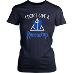 "i Don't Give A Ravencrap" Women's Fitted T-shirt - Gifts For Reading Addicts