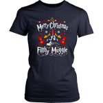 "Ya Filthy Muggle" Women's Fitted T-shirt - Gifts For Reading Addicts