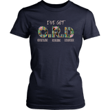 "I've Got O.R.D" Women's Fitted T-shirt - Gifts For Reading Addicts