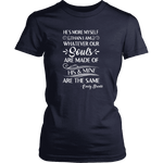 "He's more myself than i am" Women's Fitted T-shirt - Gifts For Reading Addicts