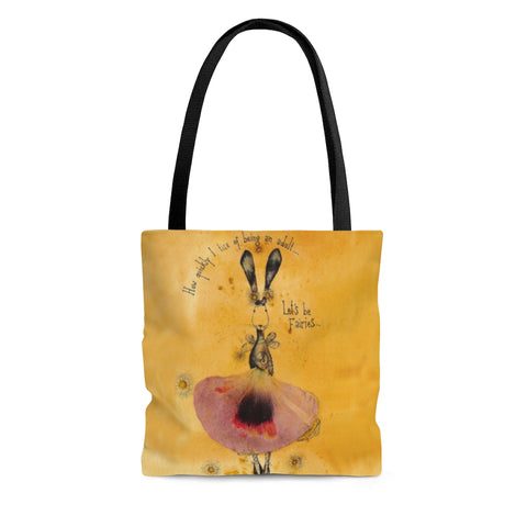 Let's Be Fairies Tote Bag - Gifts For Reading Addicts