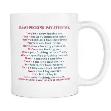 Please FU*** Pay Attention - Gifts For Reading Addicts