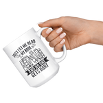 "Just Let Me Read"15oz White Mug - Gifts For Reading Addicts