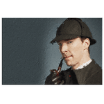 Sherlock Holmes Canvas Art Piece - Gifts For Reading Addicts