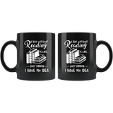 "A day without reading" - Gifts For Reading Addicts