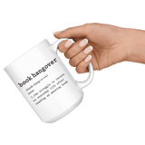 "Book hangover"15oz white mug - Gifts For Reading Addicts