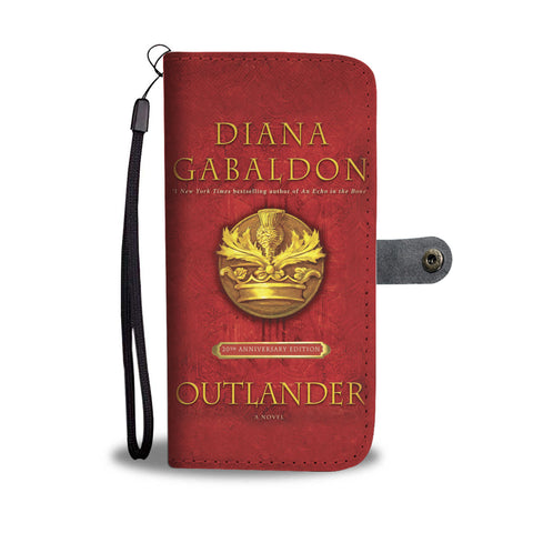 "Outlander"Book Cover Wallet Case - Gifts For Reading Addicts