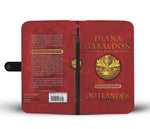 "Outlander"Book Cover Wallet Case - Gifts For Reading Addicts