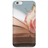 Flower on Book Phone Cases - Gifts For Reading Addicts