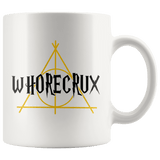 "Whorecrux"11oz White Mug - Gifts For Reading Addicts