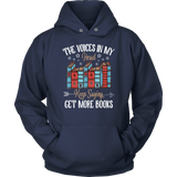 "Get More Books" Hoodie - Gifts For Reading Addicts