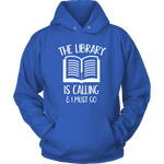 "The library" Hoodie - Gifts For Reading Addicts