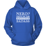 "Nerd?" Hoodie - Gifts For Reading Addicts