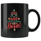 "The magic of books"11oz black mug - Gifts For Reading Addicts