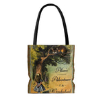 Alice's Adventures In Wonderland Book Cover Tote Bag - Gifts For Reading Addicts