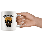 "BOOOOKS"11oz White Mug - Gifts For Reading Addicts