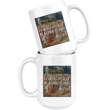 "I Found Myself In Wonderland"15oz White Mug - Gifts For Reading Addicts