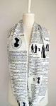 Pride and Prejudice Handmade Infinity Scarf Limited Edition - Gifts For Reading Addicts