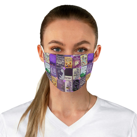 The Color Purple Book Covers Fabric Face Mask - Gifts For Reading Addicts