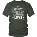 "We fall in love" Unisex T-Shirt - Gifts For Reading Addicts
