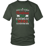 "Christmas Cheer" Unisex T-Shirt - Gifts For Reading Addicts