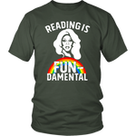 Rupaul"Reading Is Fundamental" Unisex T-Shirt - Gifts For Reading Addicts