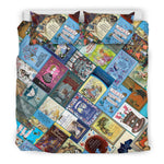 Alice In Wonderland Book Covers Bedding - Gifts For Reading Addicts