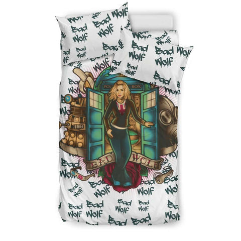 Doctor Who Rose Tyler Duvet Cover Set - Gifts For Reading Addicts
