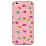 Colorful Bookish Pattern Phone Case Pink - Gifts For Reading Addicts