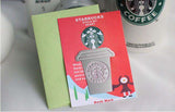 Creative Starbucks Metal Bookmark Collector's Edition - Gifts For Reading Addicts