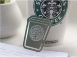 Creative Starbucks Metal Bookmark Collector's Edition - Gifts For Reading Addicts