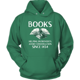 "Books" Hoodie - Gifts For Reading Addicts