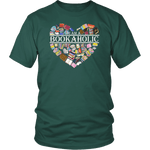 "I am a bookaholic" Unisex T-Shirt - Gifts For Reading Addicts