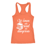 "Women who read" Women's Tank Top - Gifts For Reading Addicts