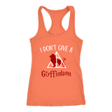"I Don't Give A Gryffindamn" Women's Tank Top - Gifts For Reading Addicts