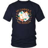 "My Summer Is All Booked" Unisex T-Shirt - Gifts For Reading Addicts