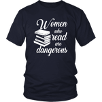 "Women who read" Unisex T-Shirt - Gifts For Reading Addicts