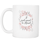 'want to read'11oz white mug - Gifts For Reading Addicts