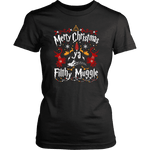 "Ya Filthy Muggle" Women's Fitted T-shirt - Gifts For Reading Addicts