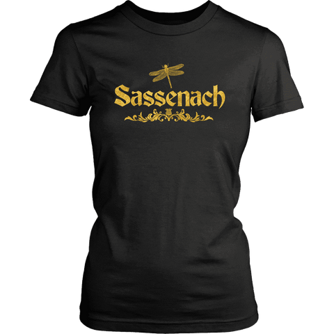 "Sassenach" Women's Fitted T-shirt