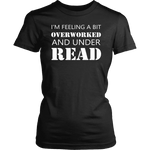 "Under Read" Women's Fitted T-shirt - Gifts For Reading Addicts