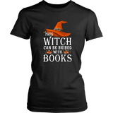 "Bribed With Books" Women's Fitted T-shirt - Gifts For Reading Addicts
