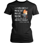 "My heart my life" Women's Fitted T-shirt - Gifts For Reading Addicts