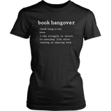 "Book hangover" Women's Fitted T-shirt - Gifts For Reading Addicts