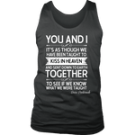 "You and i" Men's Tank Top - Gifts For Reading Addicts