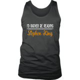 "I'd Rather Be Reading SK" Men's Tank Top - Gifts For Reading Addicts